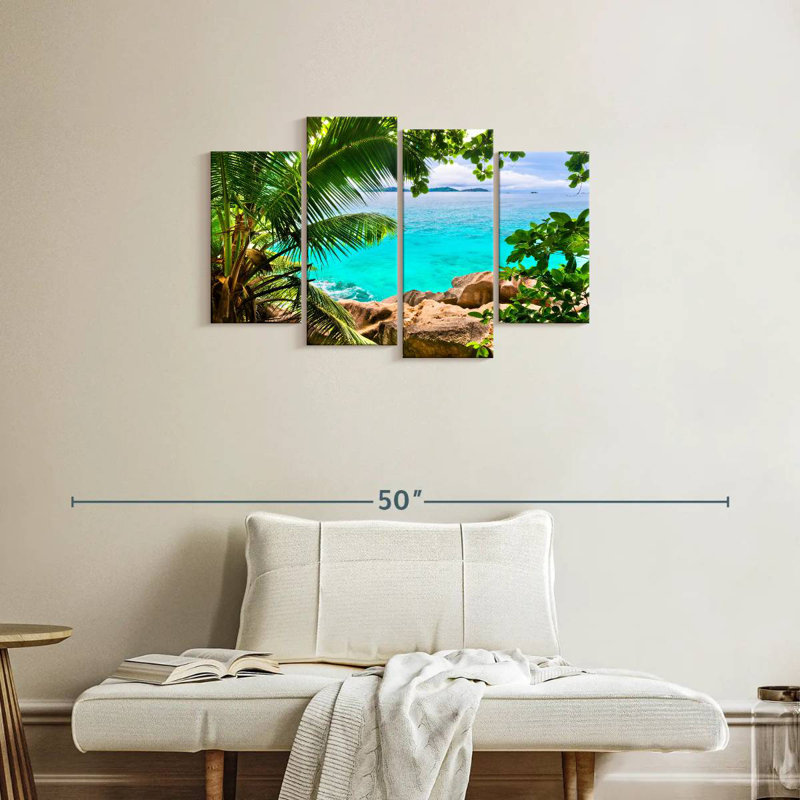 Gillard Seychelles Scenery, 22" H x 36" W