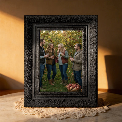 5" x 7" Black 1PC Pet Picture Frame for Portrait Display