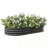 Oval Large Metal Raised Planter Bed for Plants-989368439