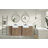 Claire 84" Freestanding Bathroom Vanity, Weathered Fir