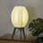 Wavy 16.5" Modern Contemporary Plant-Based PLA 3D Printed Dimmable LED Table Lamp-277406431-277406430