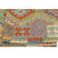 Tapis de couloir doré / bleu en laine noué à la main 2 pi 7 po x 9 pi 8 po Cedorah Southwestern