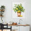 Giclée encadrée de citronnier en pot, design par Shelly Craig-682897662-682897658