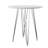 Round Metal Base Dining Table-24231832
