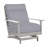 Kennebunkport Wrought Aluminum Outdoor Spring Lounge Chair-38581397-70236945-93663220