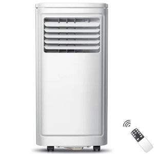 3 In 1 10000 BTU Portable Air Conditioner with Dehumidifier & Fan, 2 Fan Speeds, 24H Timer, Remote Control, Energy Efficiency