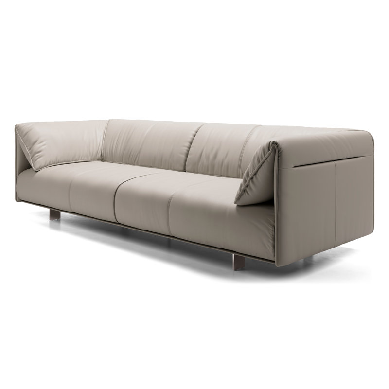 Canapé Essex En cuir opala, Beige