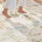 Floral Rug Botanical Birds Print Nature Plants Washable Non-slip Natural Ivory-350879102-345409560