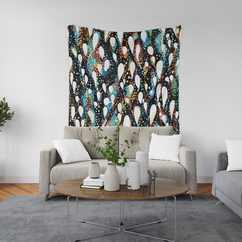 Tapisserie murale, H 80 po x l 68 po