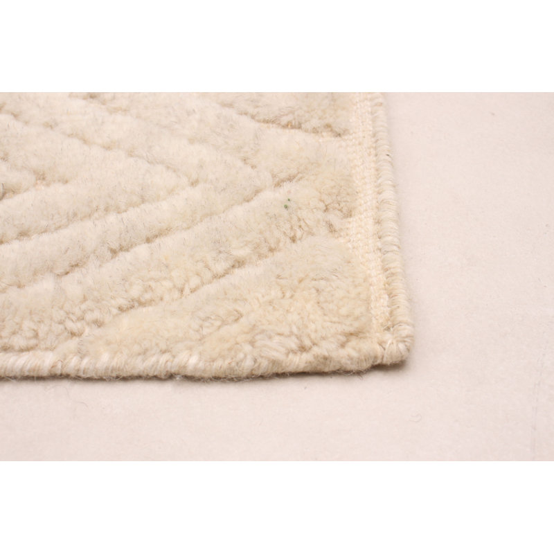 Tapis crème unique 7 pi 8 po x 9 pi 10 po Tangier