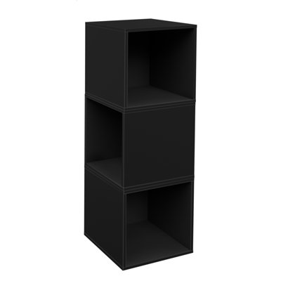 Niche Cubo Wood Stackable Storage Bookcase Shelf Organizer Cube