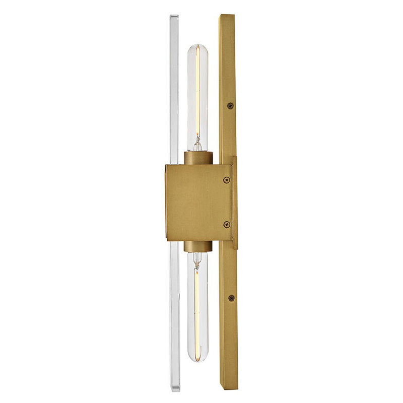 Monte 1 - Light Bath Sconce, Heritage Brass