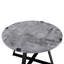Table basse ronde à pieds croisés Paramus-1442561099-1430314570