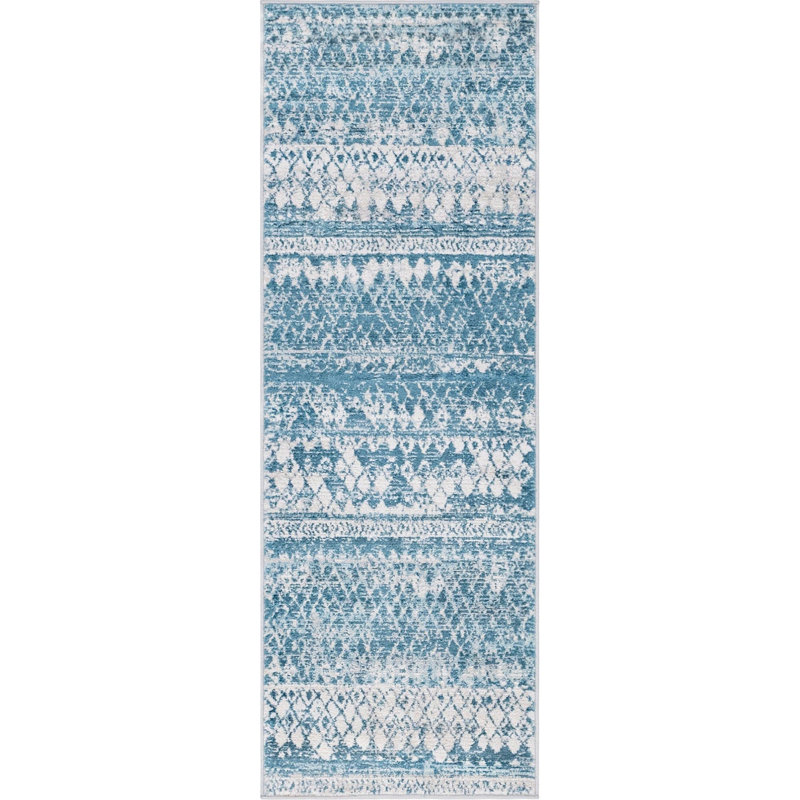 Geometric Indoor Rug, Runner 2'2" x 6'1"