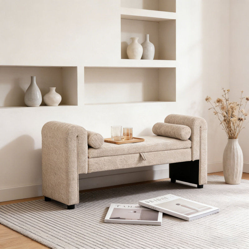 Banc de 60 pouces, Rangement avoine