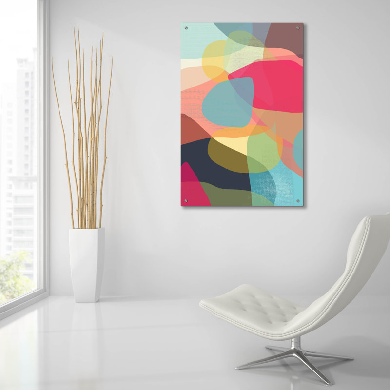 «Layered Earth One» par Jan Weiss, H 36 po x l 24 po x P 0,2 po