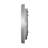 QHA008SLH Wall Clock, Metallic Silver-76030420