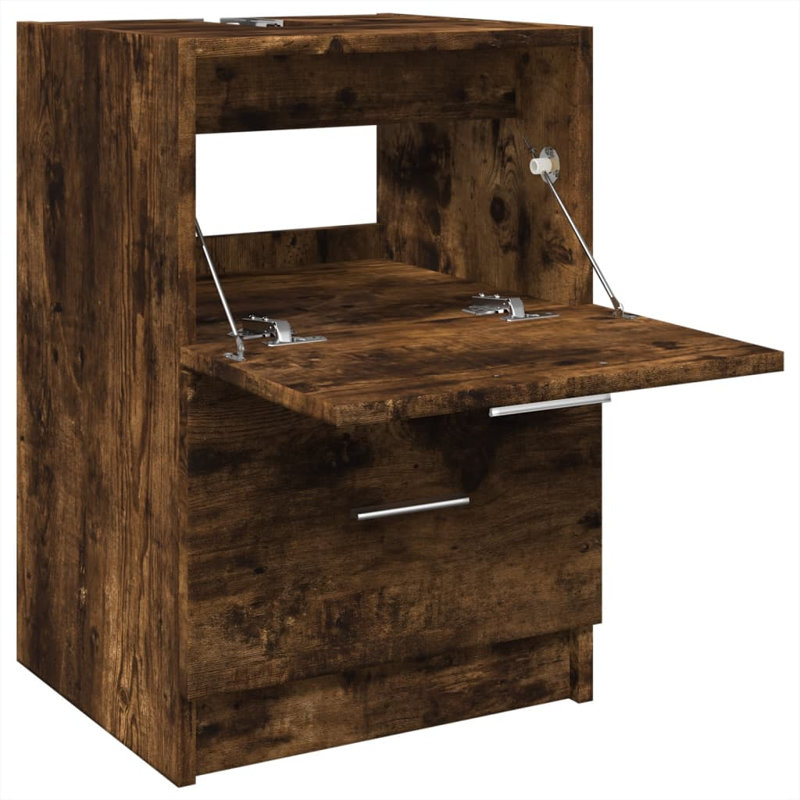 Briell Under Sink Cabinet, Smoked oak