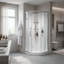 38 po Monaco X P 38 po P x 75 po Ensemble de douche en nickel brossé H-120146607