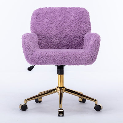 Furniture Office ChairArtificial rabbit hair Home Office Chair