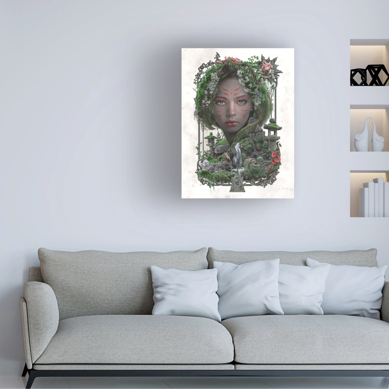 Art sur toile Barrett Biggers, H 14 po x l 19 po