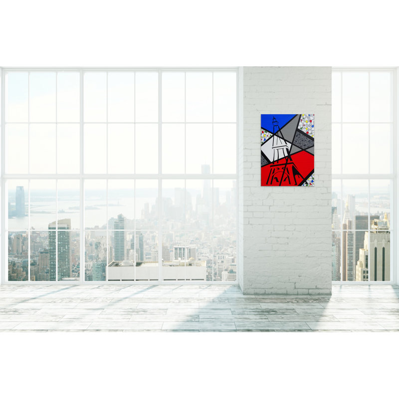 Vive La France! Painting by Eddie Bruckner