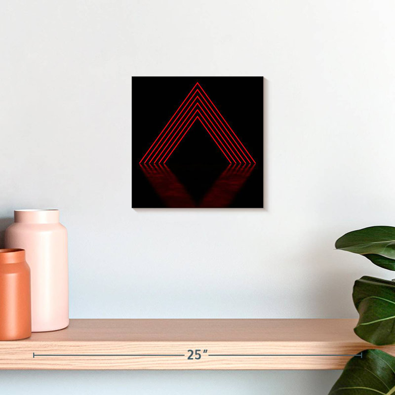 Avery Geometric Pyramid Stack, 10" H x 10" W