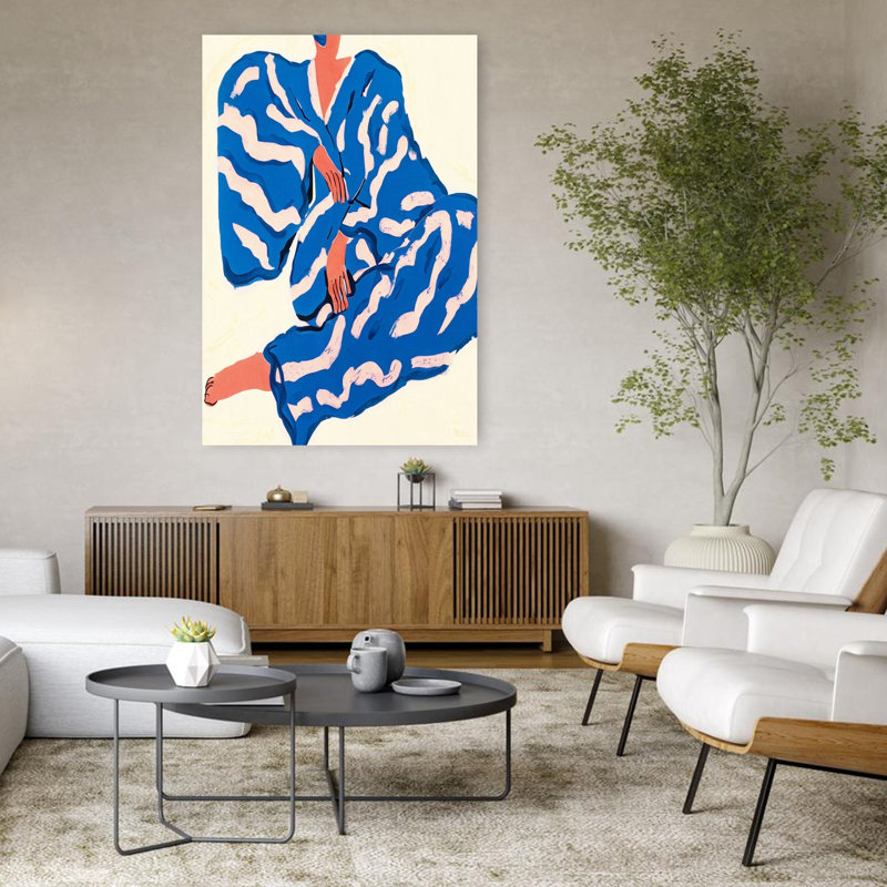 Art contemporain abstrait contemporain, H 48 po x l 32 po