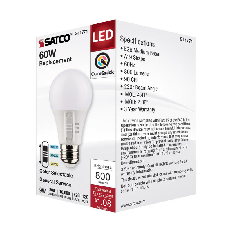 9 Watt LED Bulb
