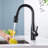 Bari Pull Down Single Handle Kitchen Faucet-73243925