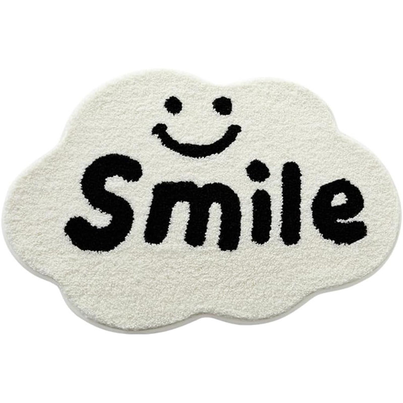 Luxury Soft Shaggy Microfiber Shower Rug