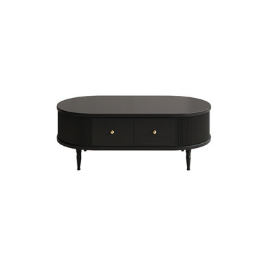 French Retro Style Wood Coffee Table