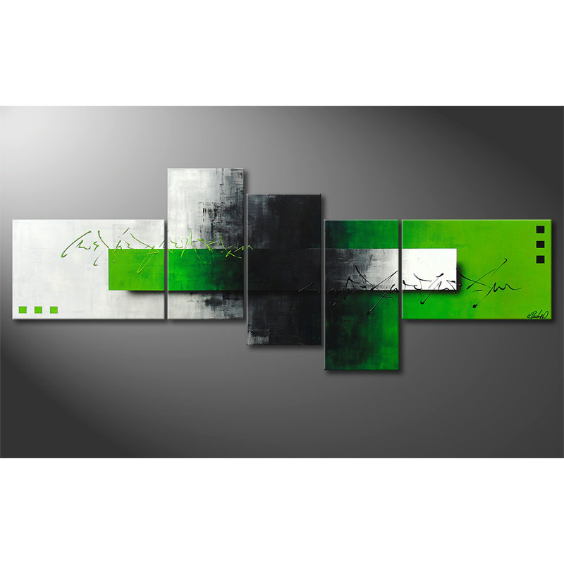 5 Piece Painting on Canvas