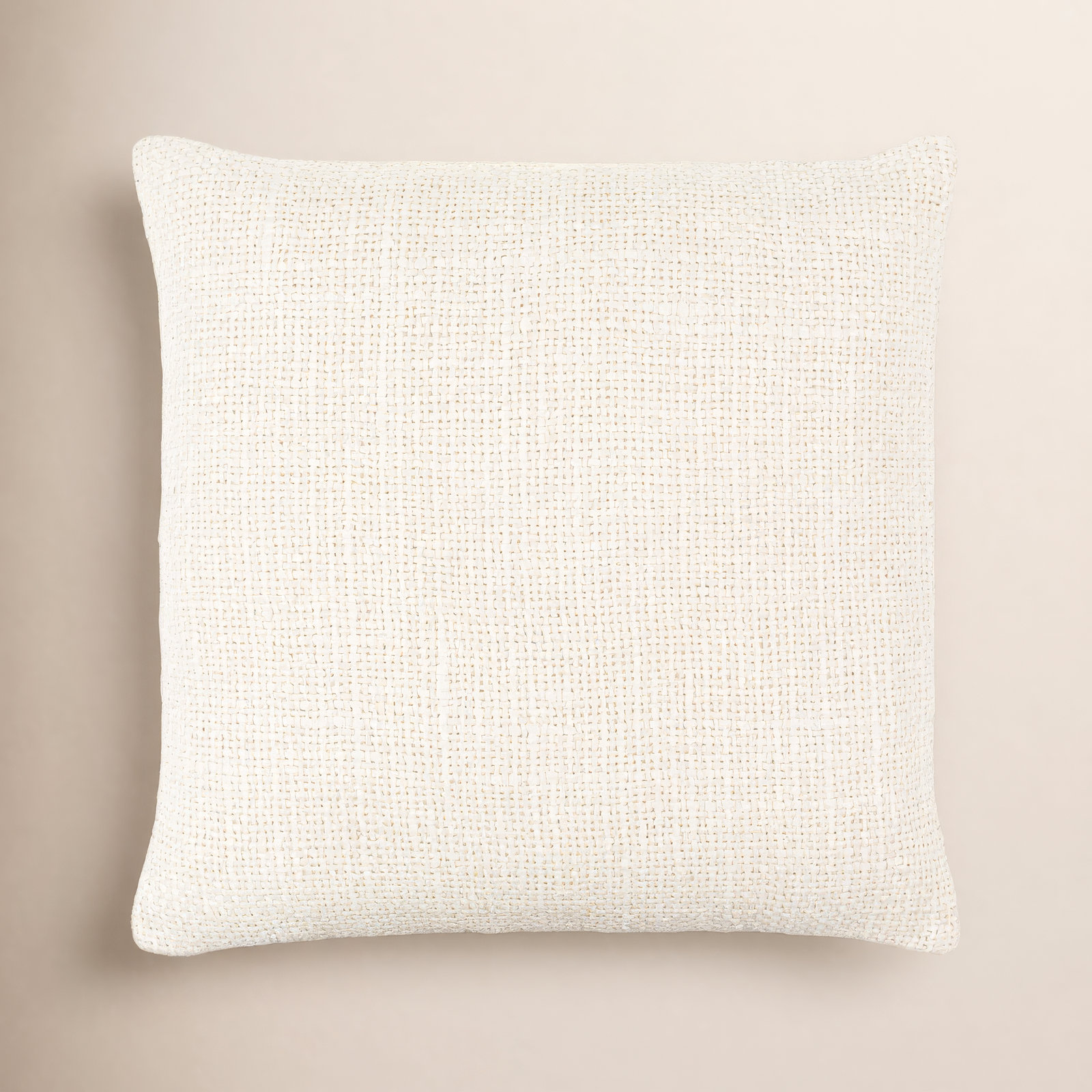 Mansi Ronnie Linen Blend Throw Square Pillow, 22" x 22", Pillow Cover Only - No Insert