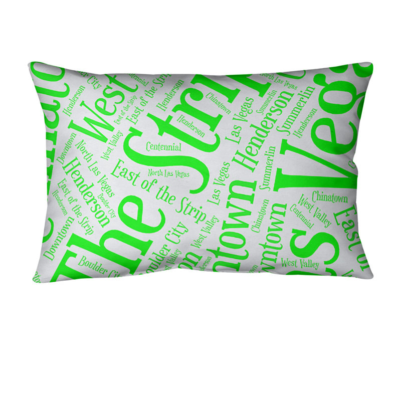 Coussin lombaire intérieur/extérieur las vegas, Non, Vert