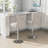 Modern Velvet Adjustable Swivel Counter Height Stools With Tufted Back Dining Chairs-1783443256