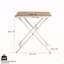 Table carrée moderne pliante