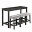 Ensemble de table de bar avec prise de courant, ensemble de table de bar et chaises-1357173726