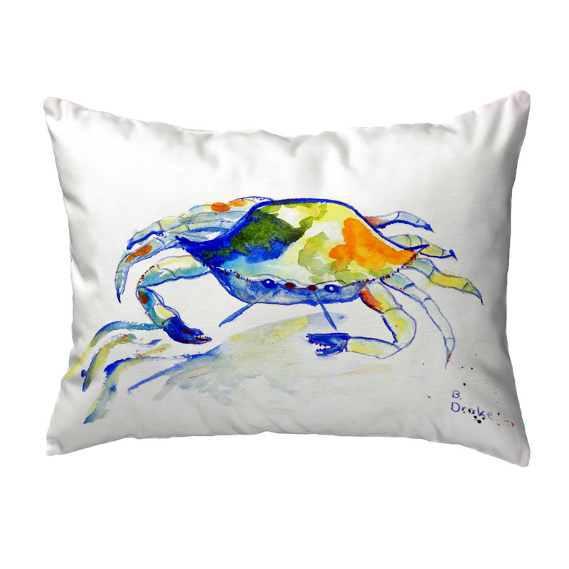 Outdoor Reversible Throw Pillow