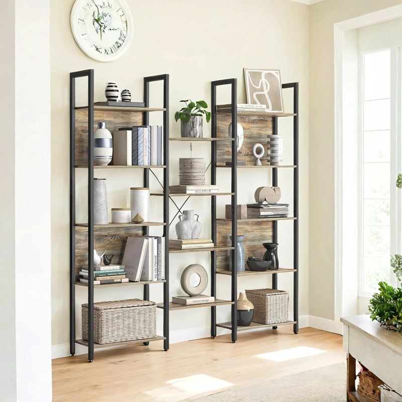 166cm H x 158cm W Steel Bookcase