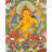 Dzambala Kuber Thangka (Brocadeless Thangka)