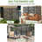 Outdoor Freestanding Metal Privacy Screen Panel