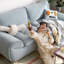 Canapé modulaire en chenille bleue-2058466885