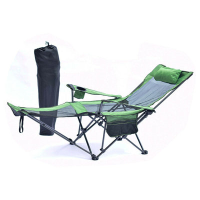 Chaise de camping inclinable Kelston