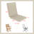 Outdoor Chair Cushion 21 x 20 x 2 Inch Waterproof & Color Fade Resistant High Back Patio Furniture Cushion Replacement with Removable Cover, Ties and Hidden Zipper for Outdoor Dining Chairs-945067537