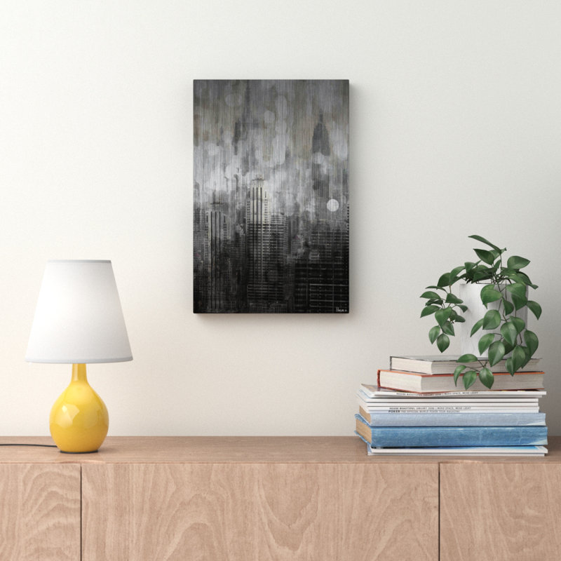 «Empire» par Parvez Taj, reproduction d'art sur aluminium brossé, H 36 po x l 24 po