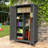 Tall Metal Tool Storage Cabinet with Ample Multi-Purpose Storage Space