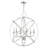 Lesperance 6-Light Steel Globe Chandelier -1470510447