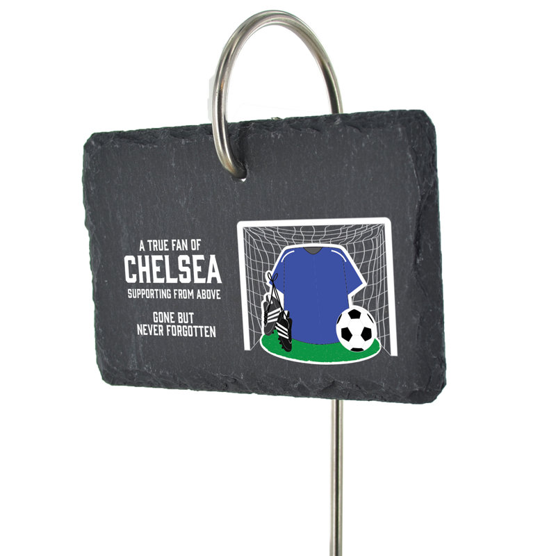 Boban Chelsea Football Slate Grave Memorial Plaque