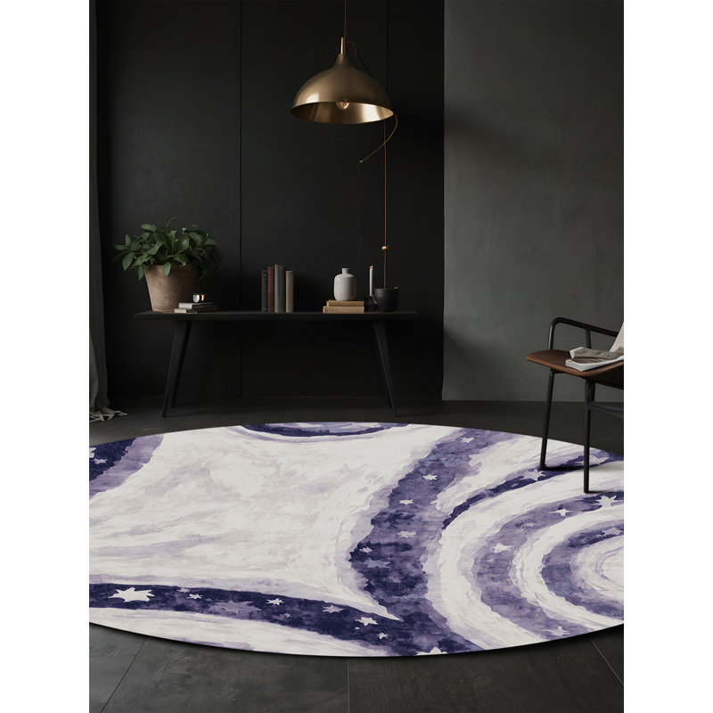 Tapis beige soyeux et moelleux, Rectangle 7 pi x 9 pi
